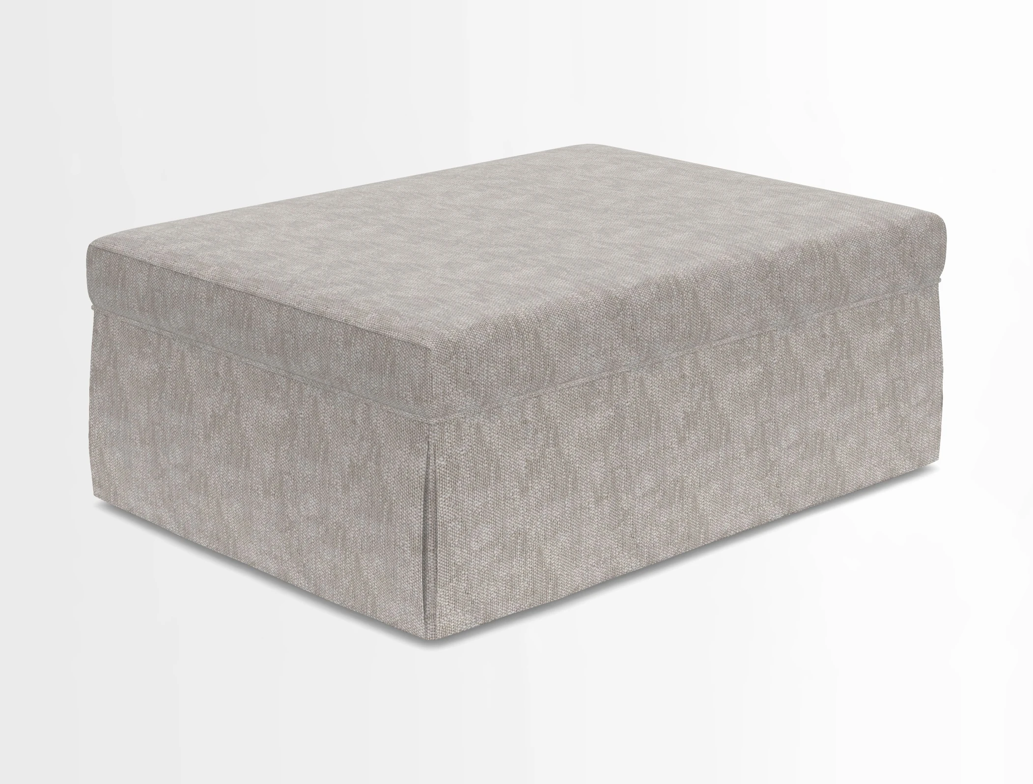 Fontwell footstool in Globe Thistle Storm