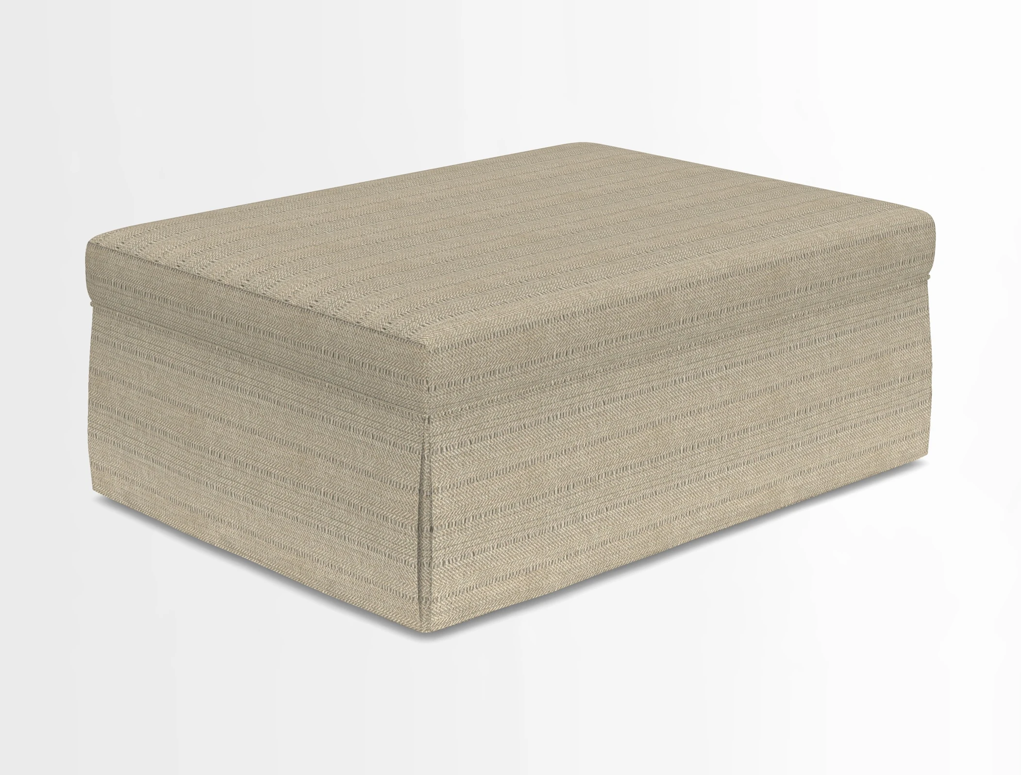 Fontwell footstool in Globe Thistle Storm