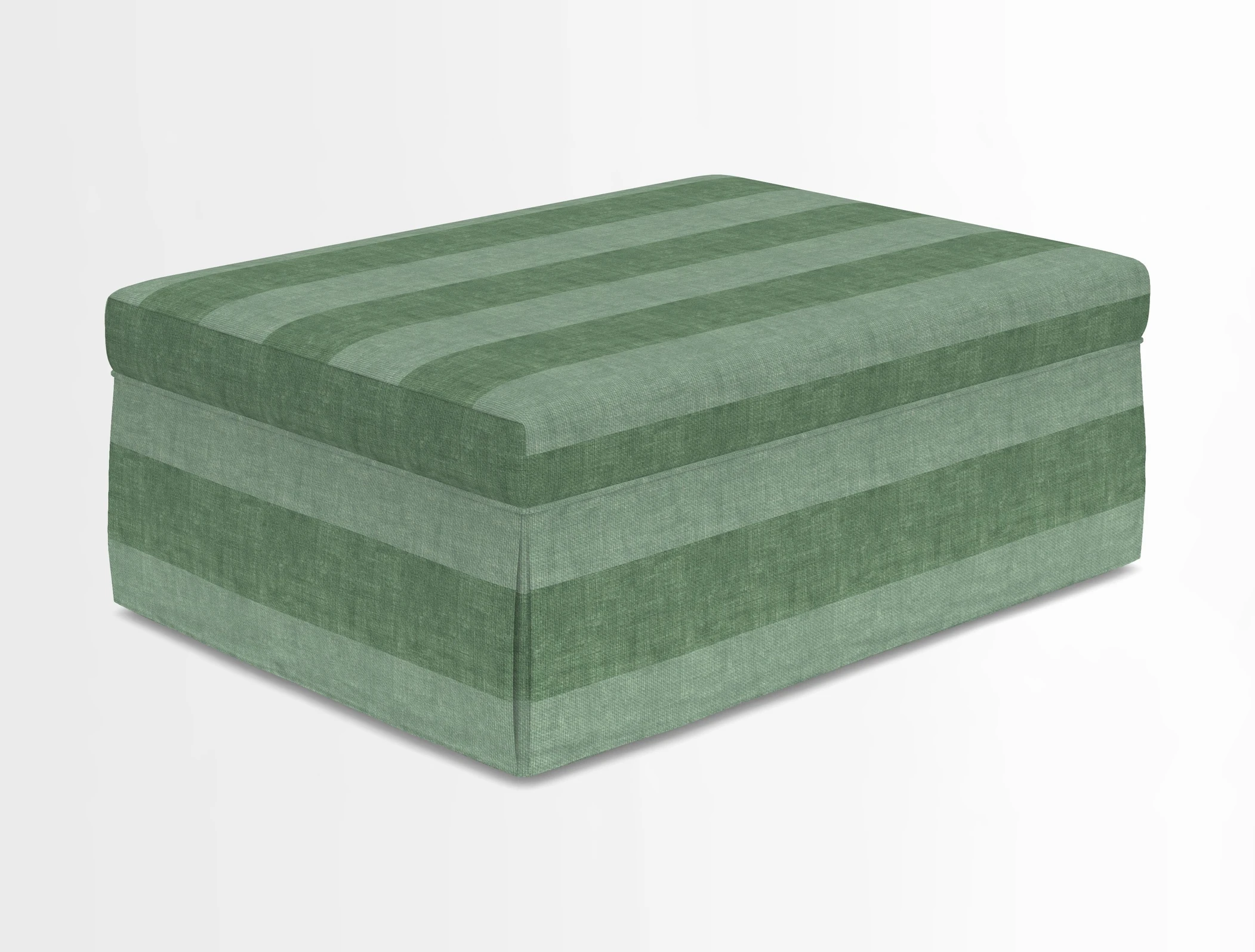 Fontwell footstool in Globe Thistle Storm