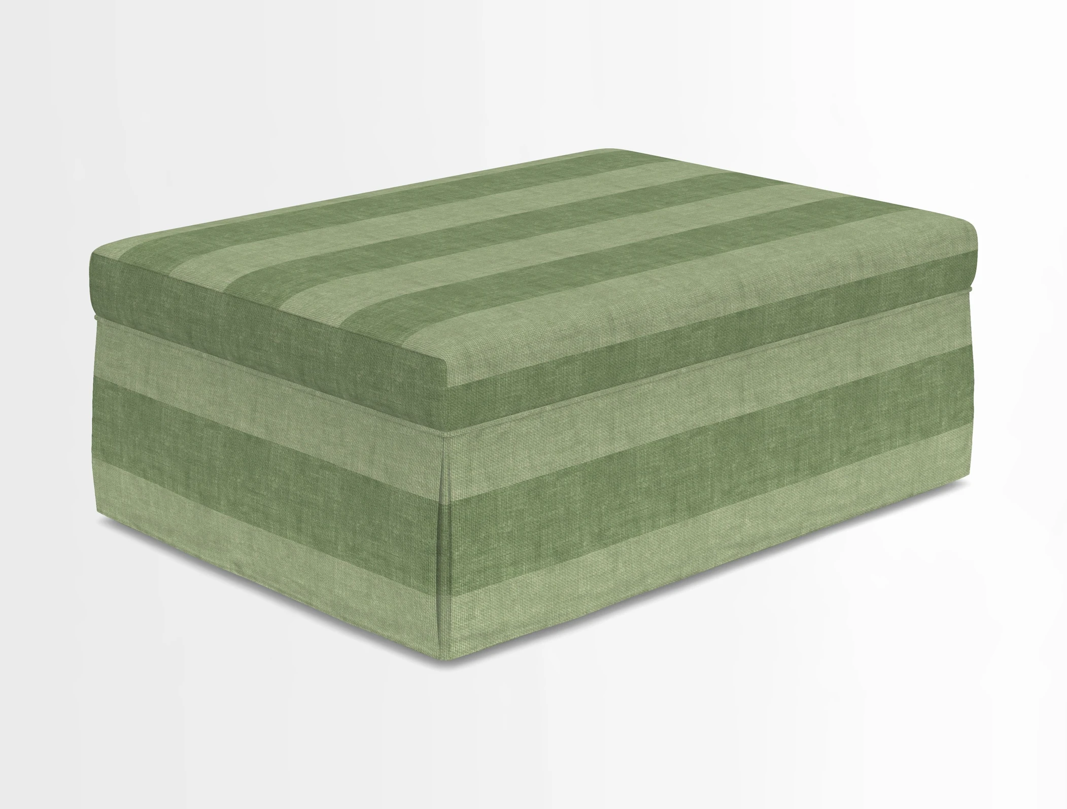 Fontwell footstool in Globe Thistle Storm