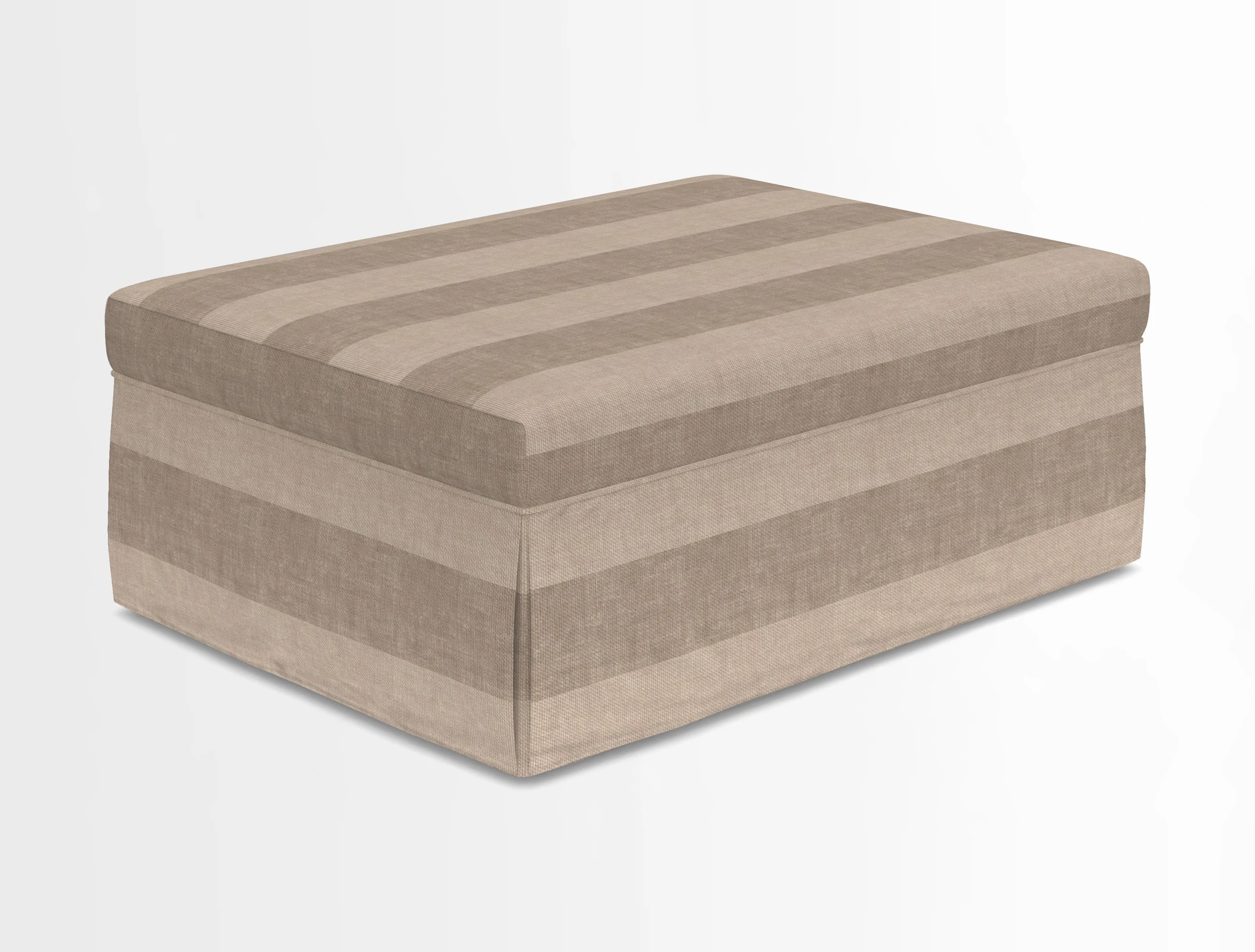Fontwell footstool in Globe Thistle Storm