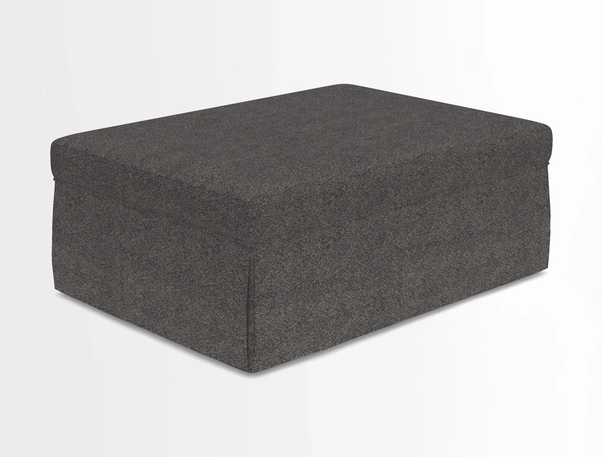 Fontwell footstool in Globe Thistle Storm