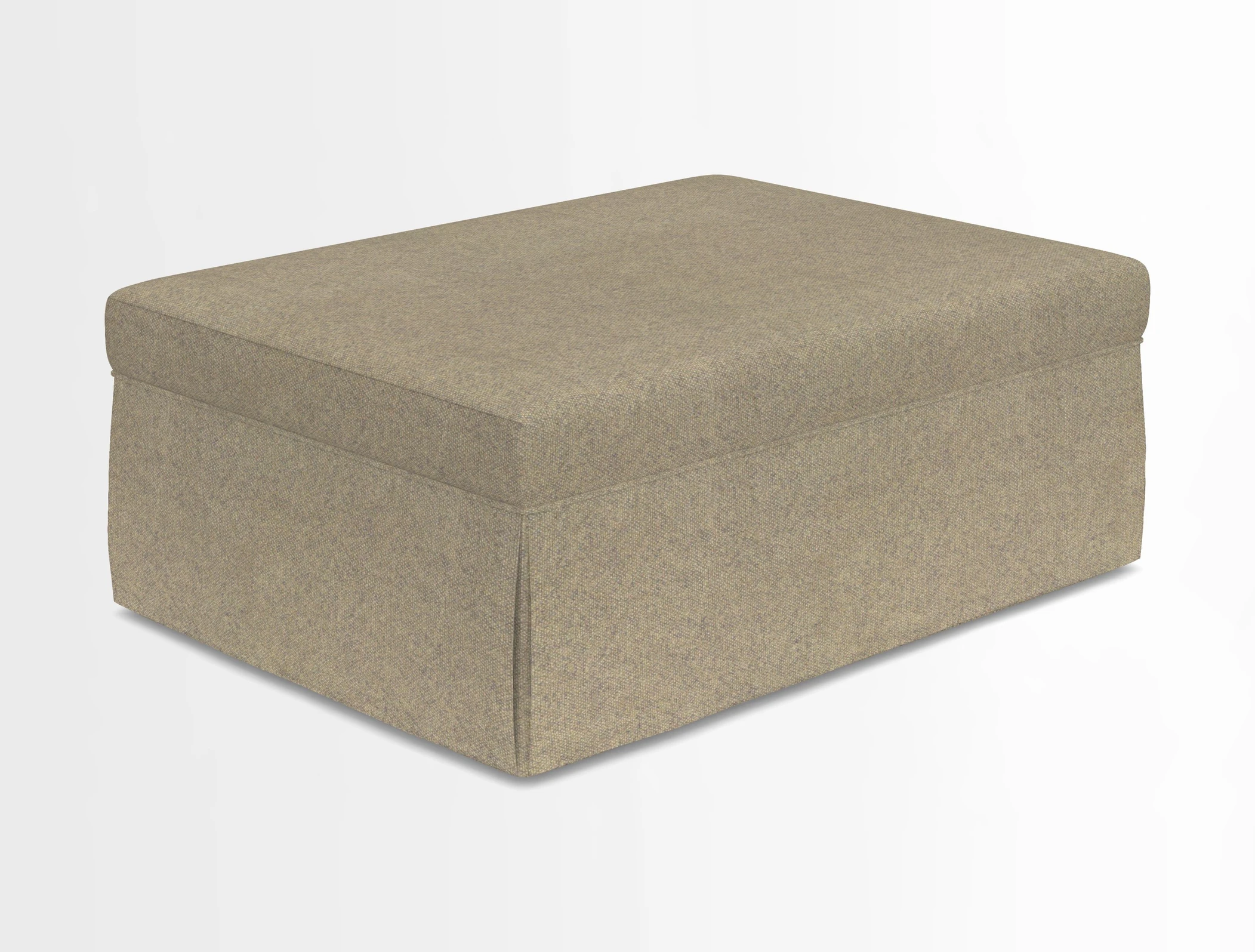 Fontwell footstool in Globe Thistle Storm