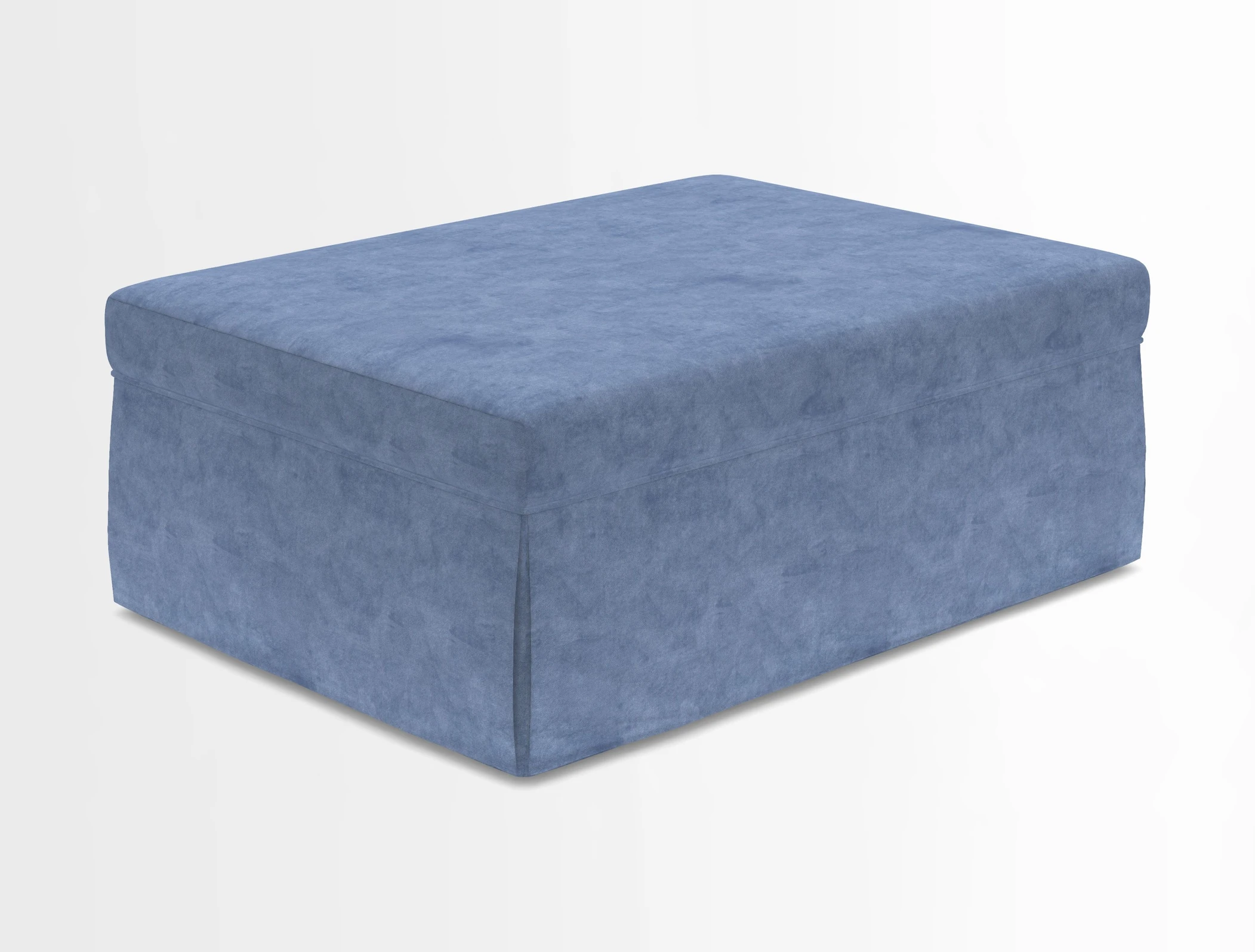 Fontwell footstool in Globe Thistle Storm
