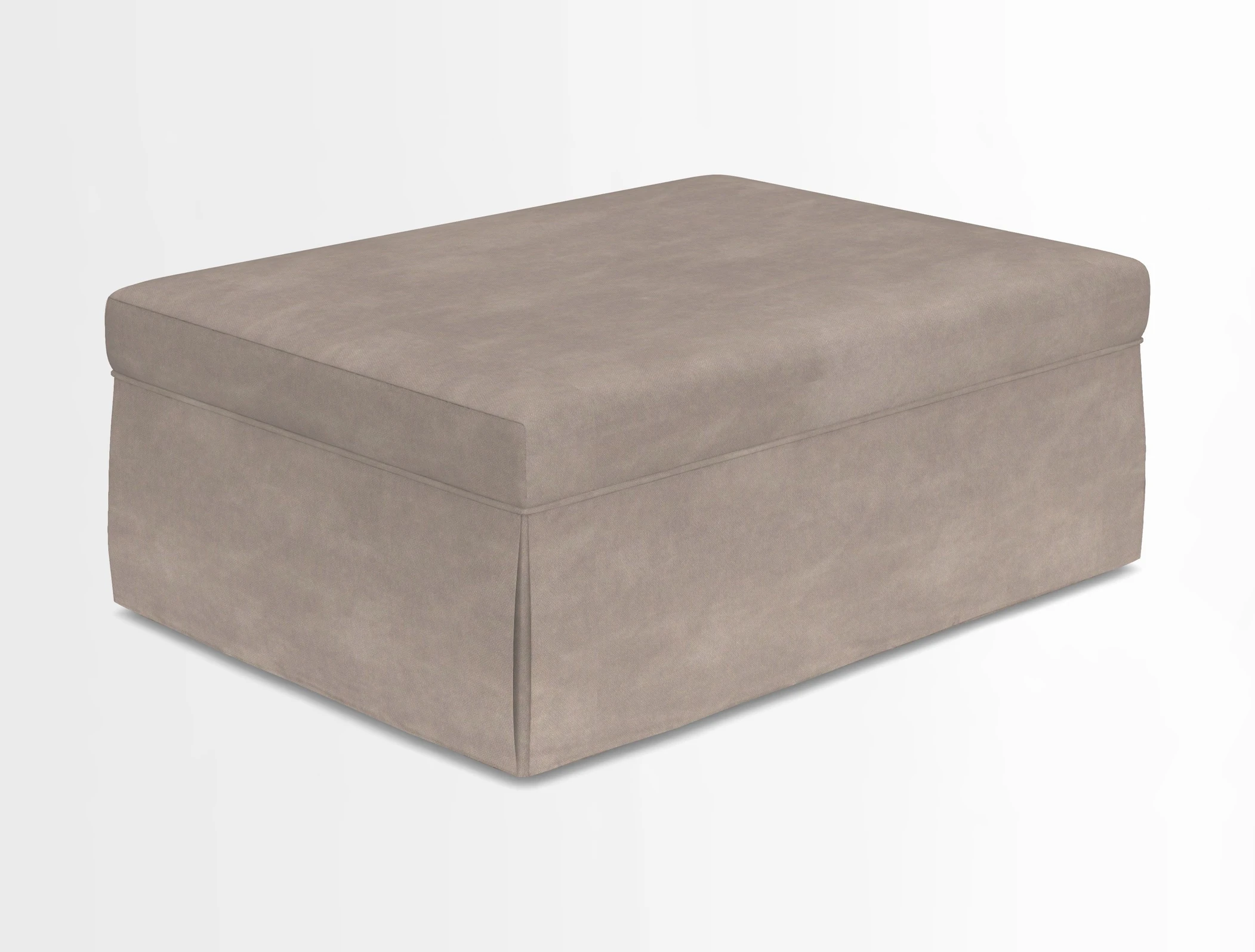 Fontwell footstool in Globe Thistle Storm