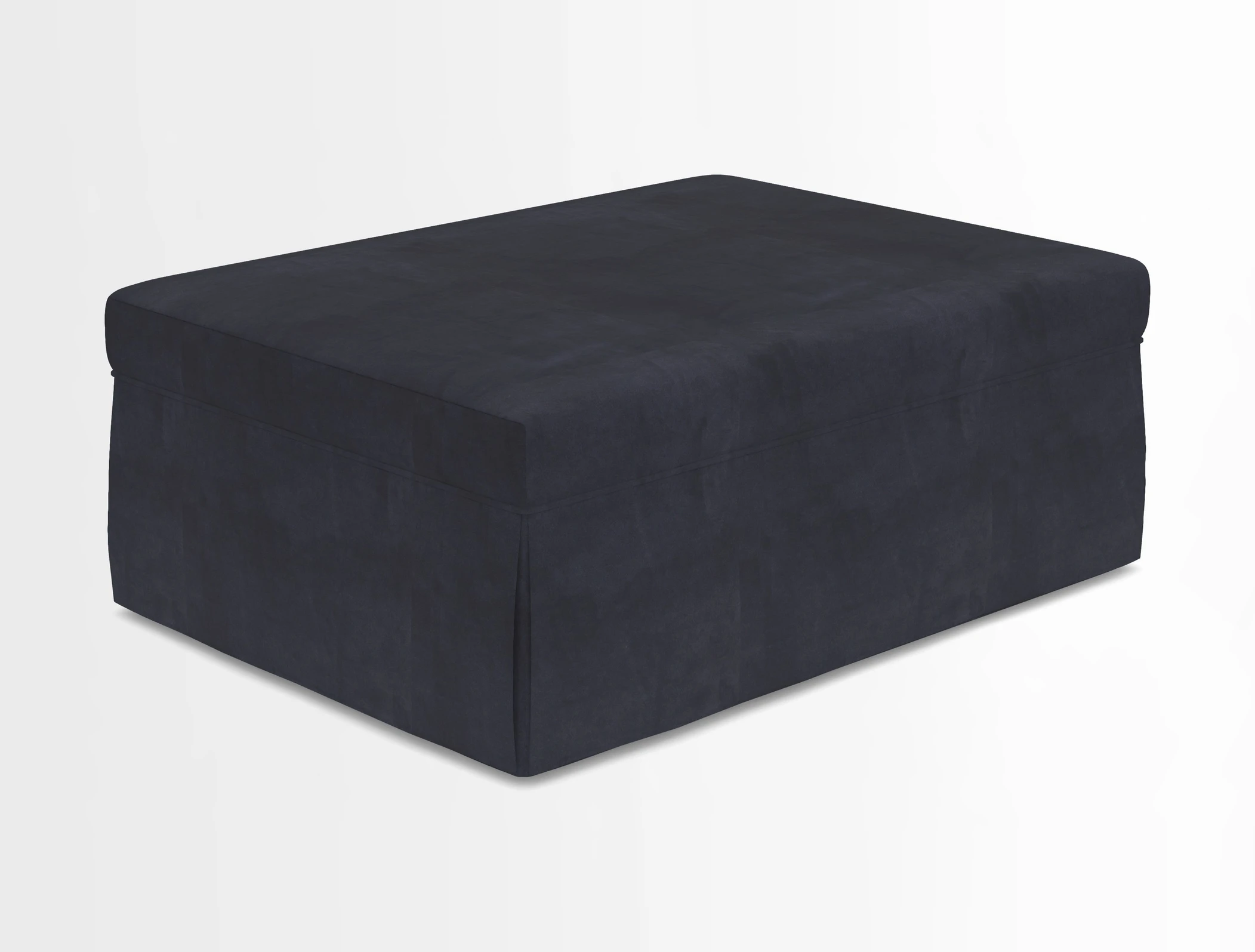 Fontwell footstool in Globe Thistle Storm