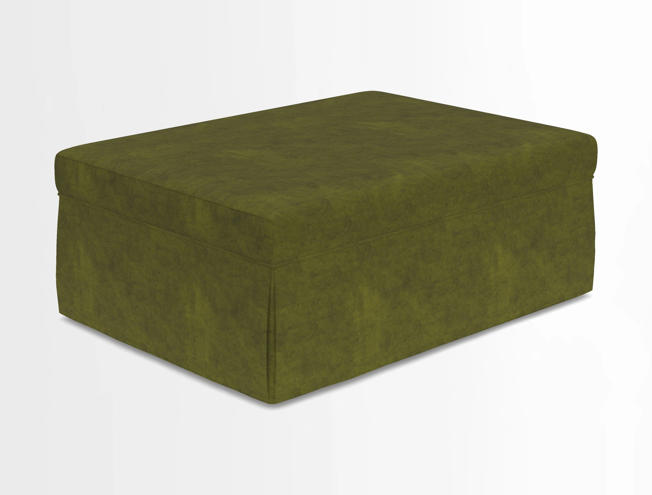 Fontwell footstool in Globe Thistle Storm