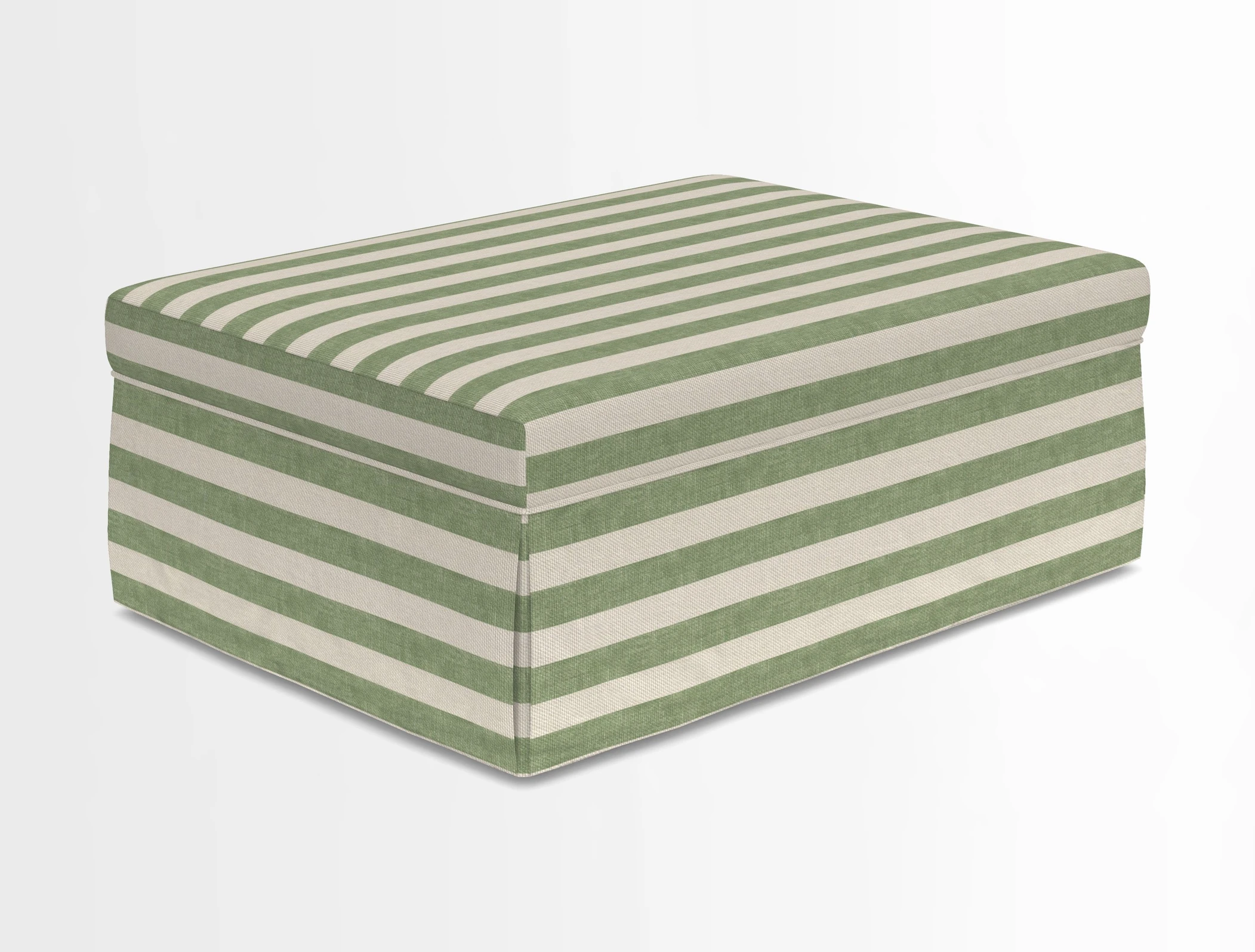 Fontwell footstool in Globe Thistle Storm