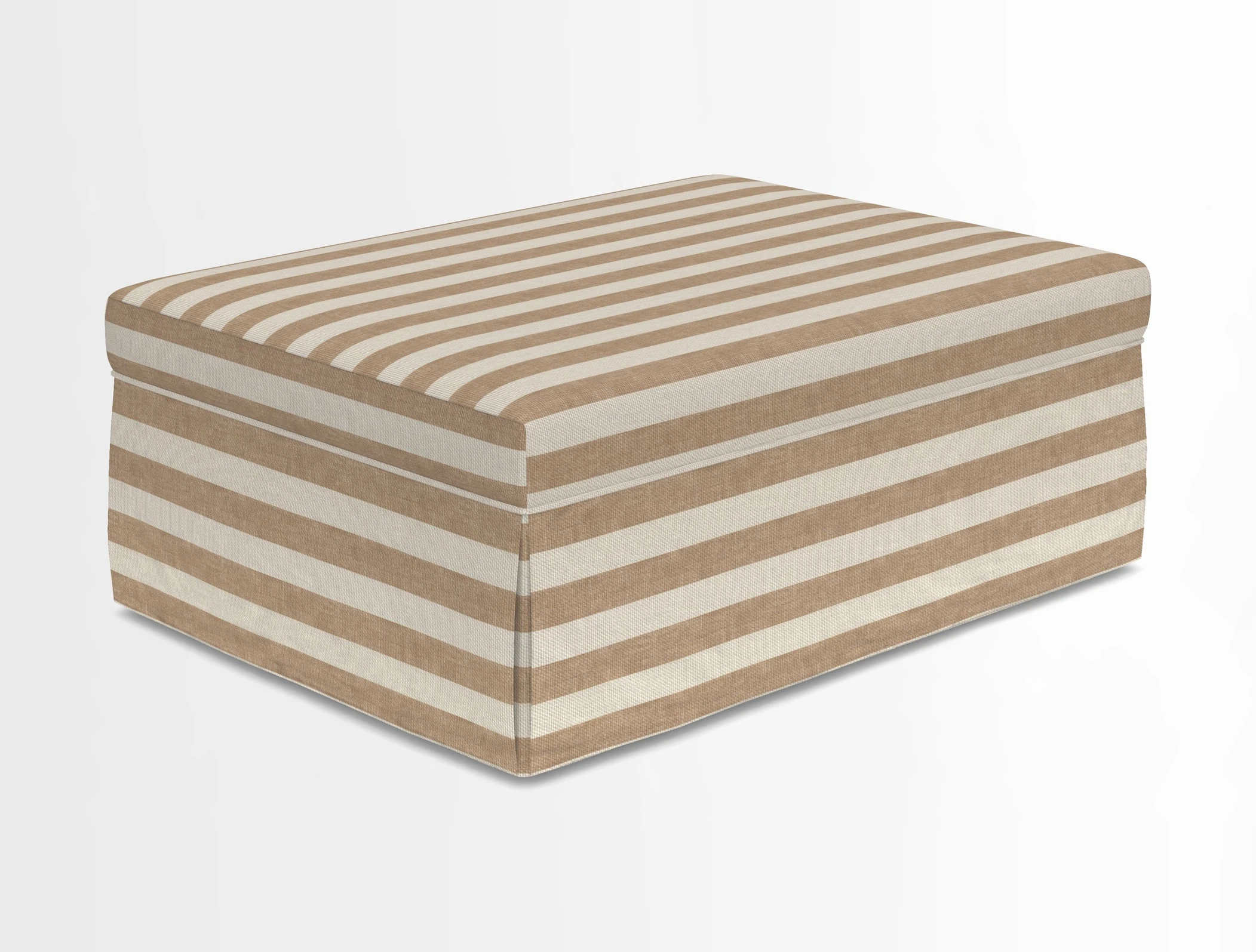 Fontwell footstool in Globe Thistle Storm