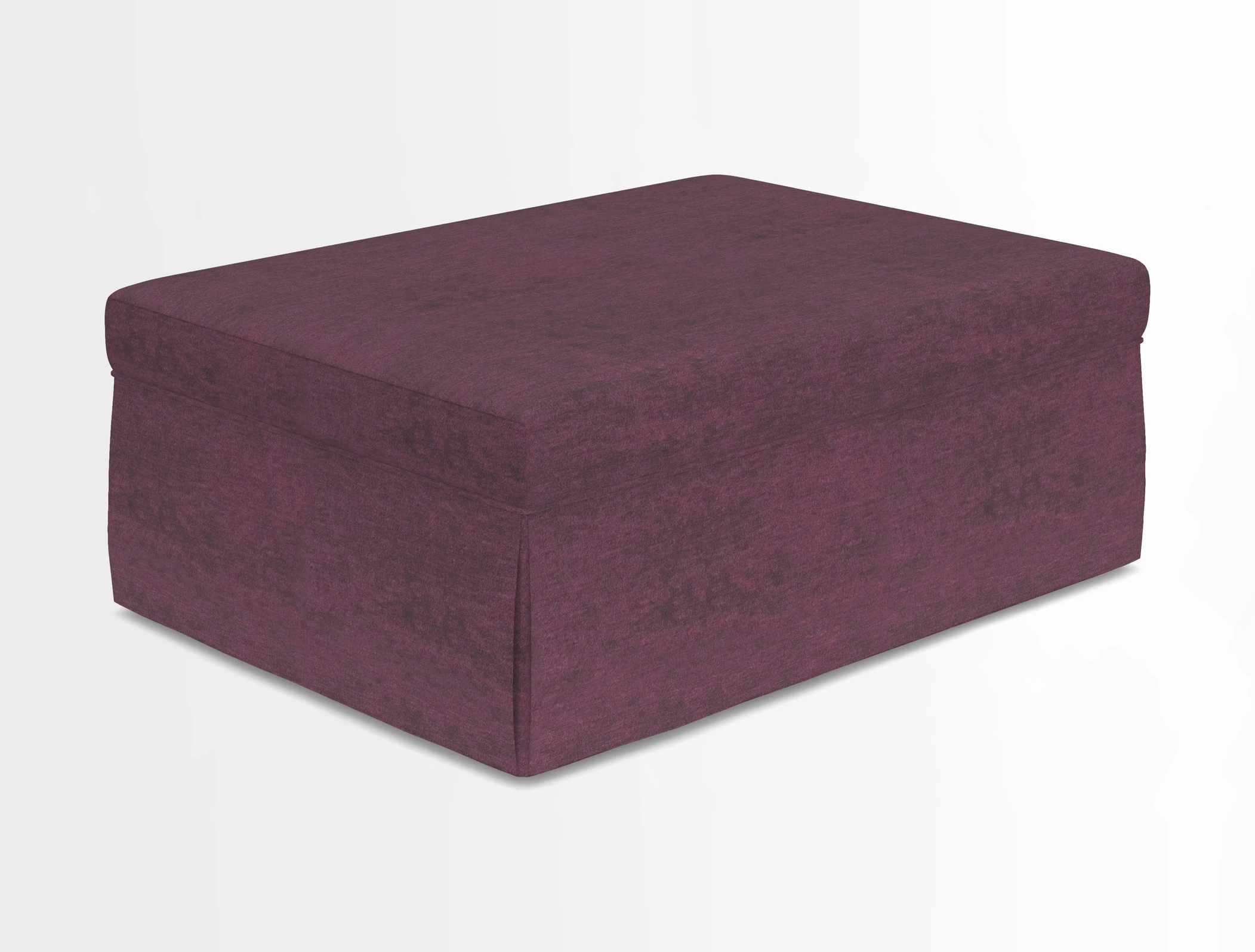 Fontwell footstool in Globe Thistle Storm
