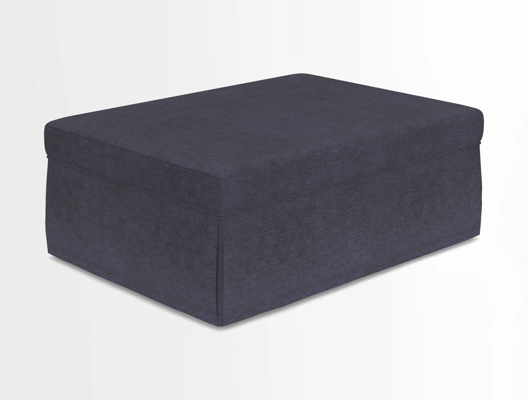 Fontwell footstool in Globe Thistle Storm