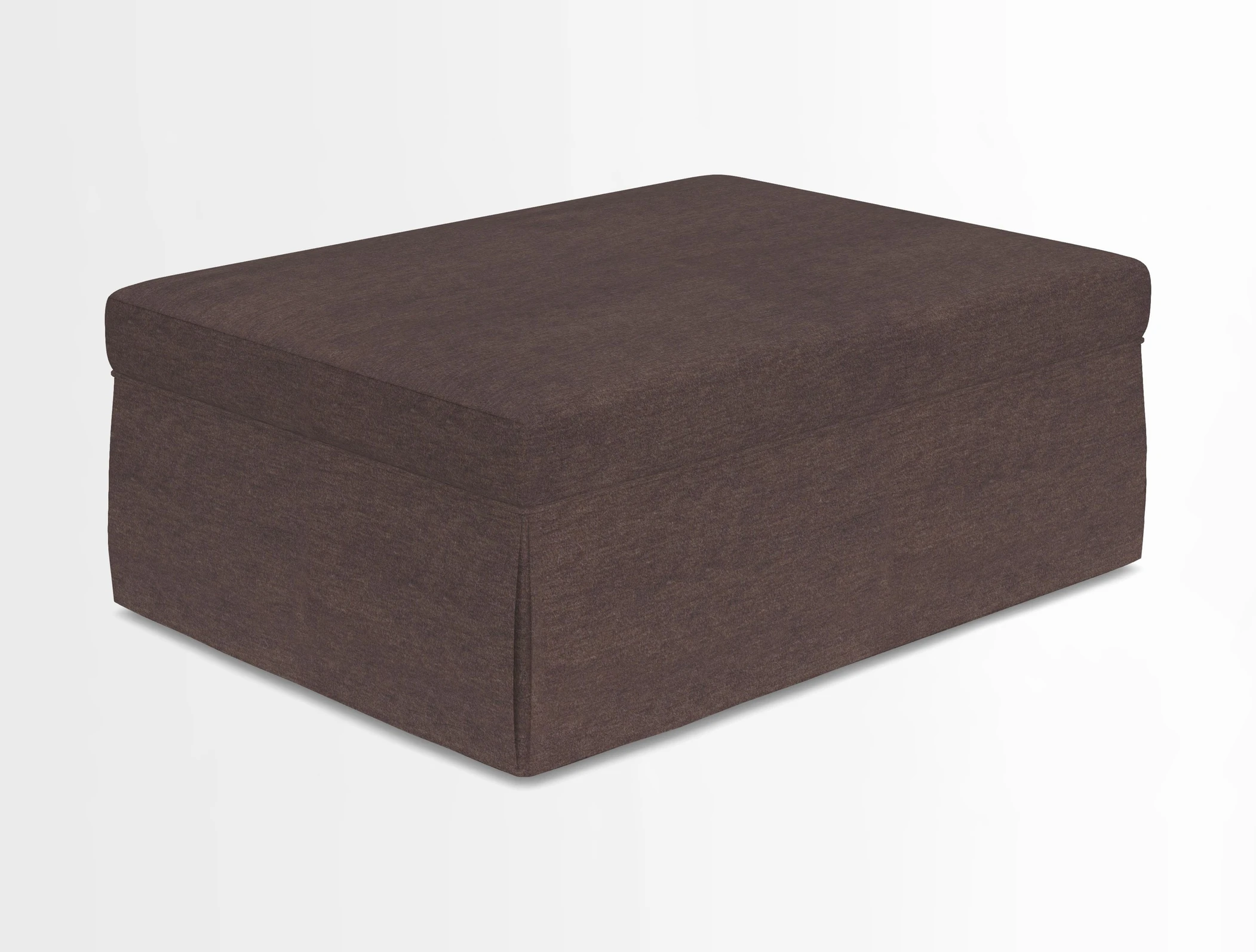 Fontwell footstool in Globe Thistle Storm
