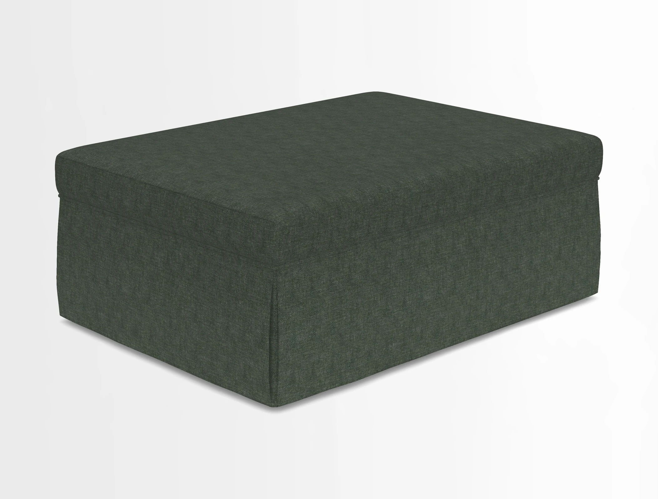 Fontwell footstool in Globe Thistle Storm