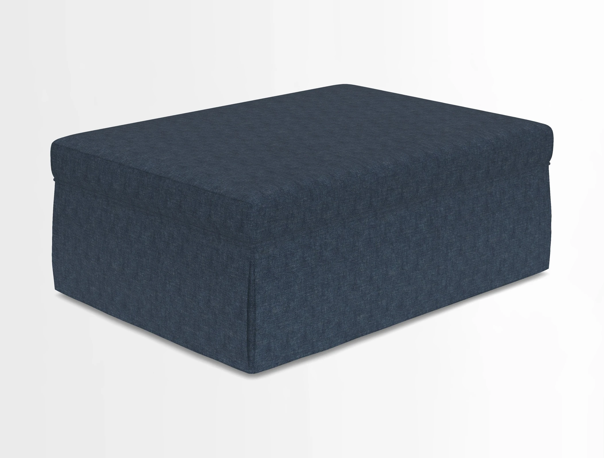 Fontwell footstool in Globe Thistle Storm