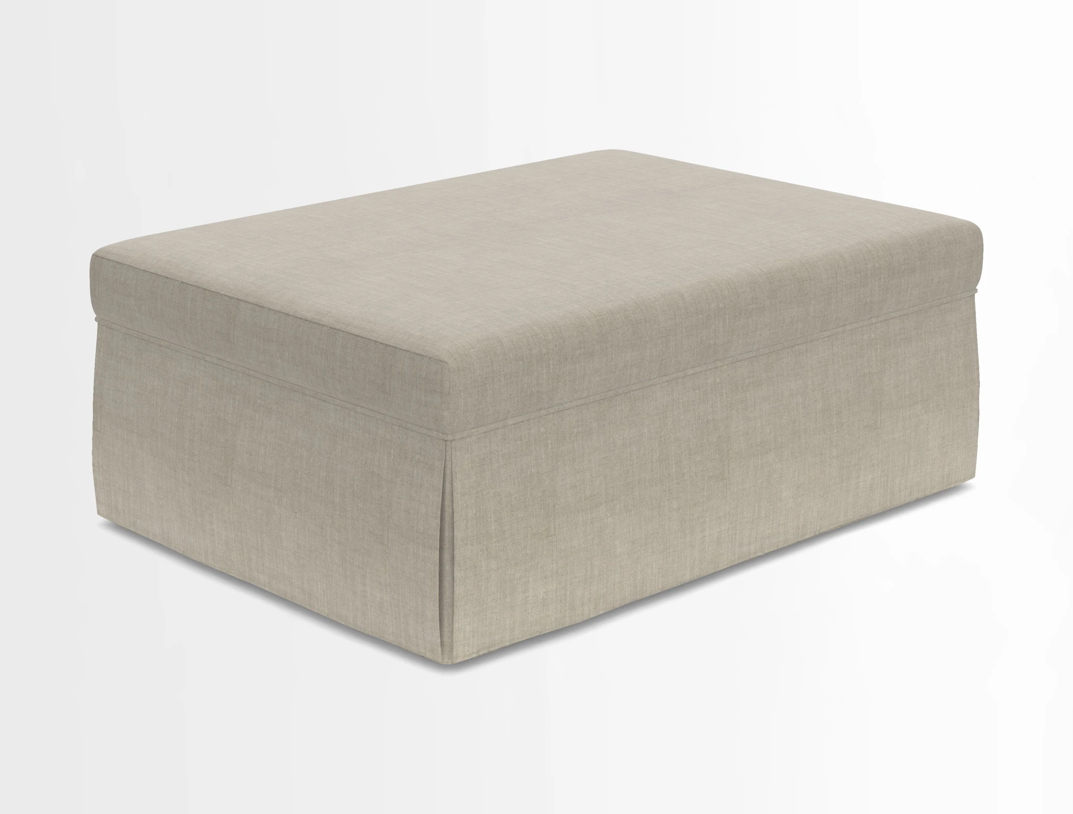Fontwell footstool in Globe Thistle Storm