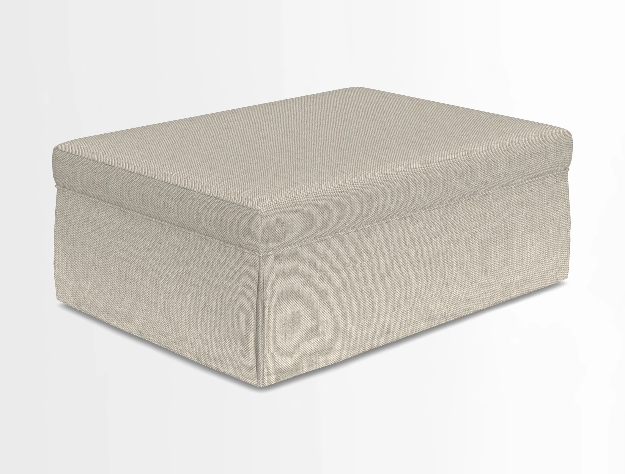 Fontwell footstool in Globe Thistle Storm