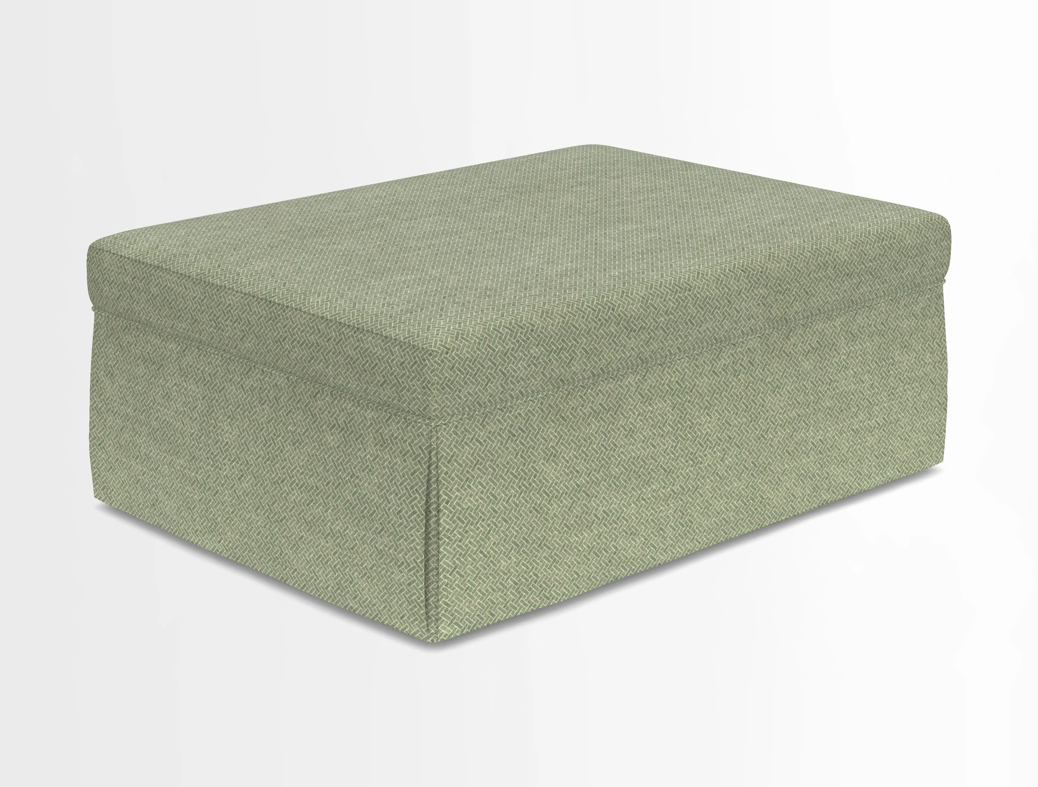 Fontwell footstool in Globe Thistle Storm