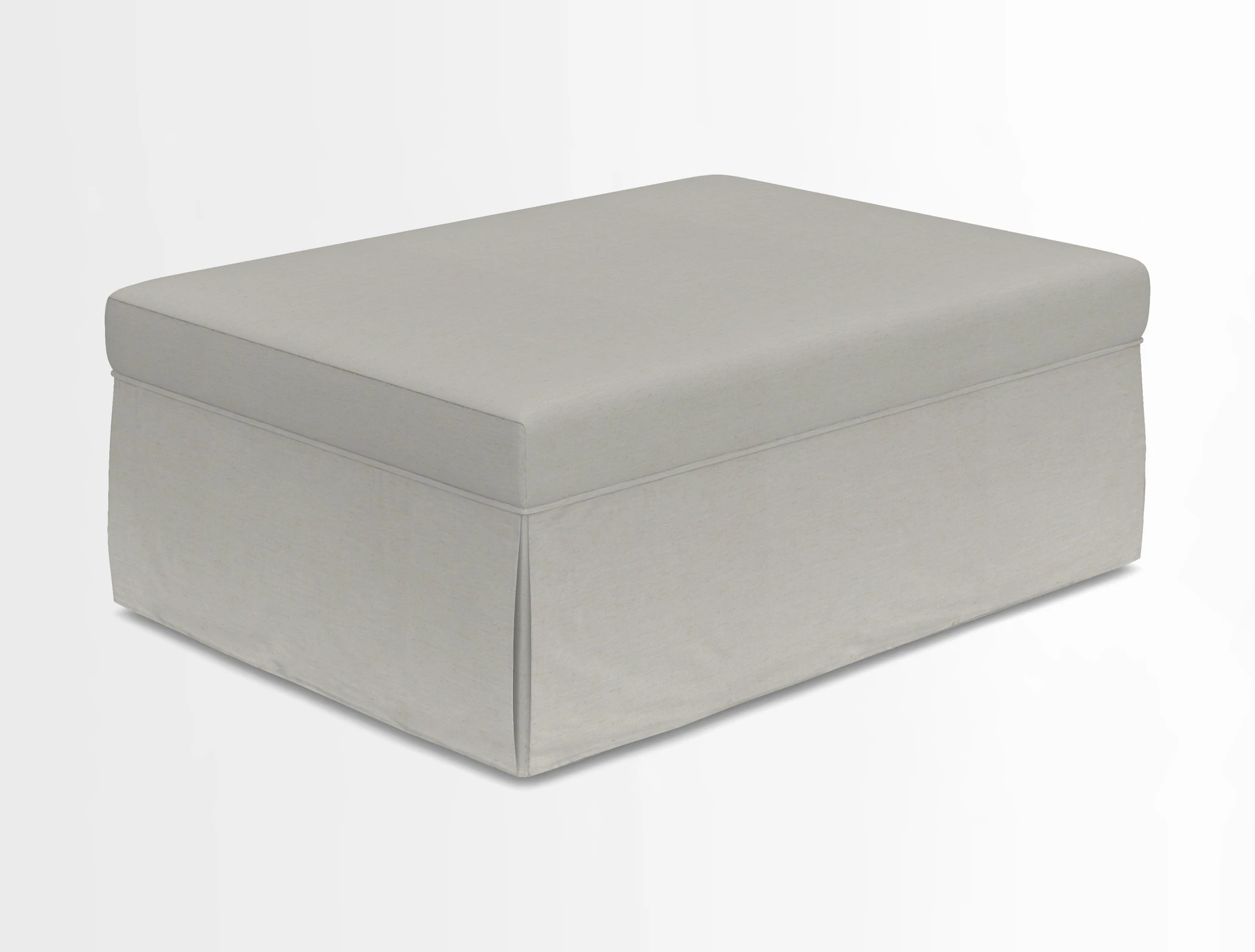 Fontwell footstool in Globe Thistle Storm