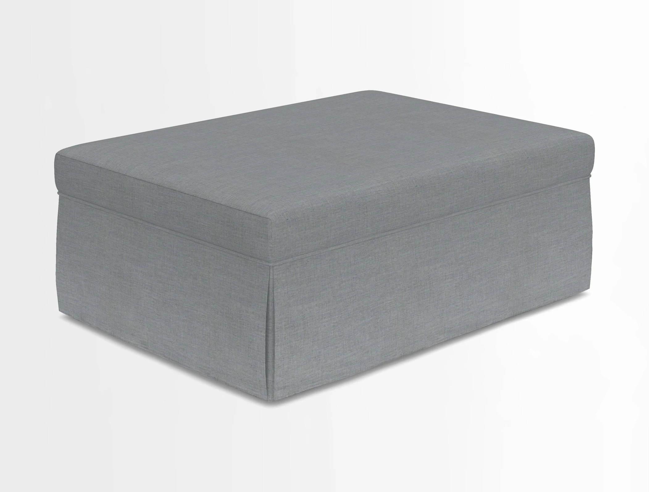Fontwell footstool in Globe Thistle Storm