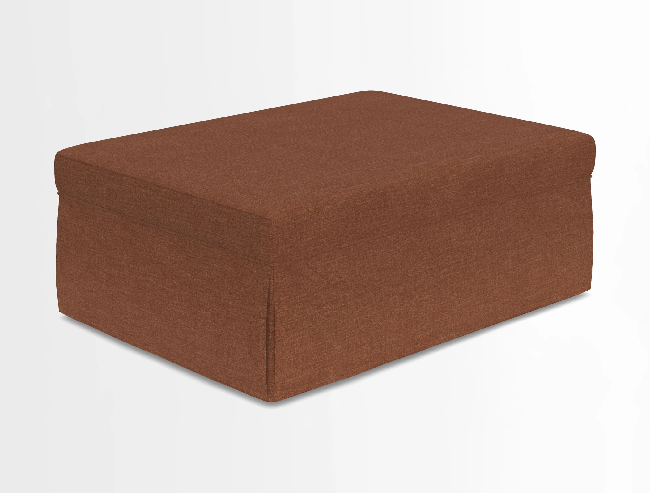 Fontwell footstool in Globe Thistle Storm