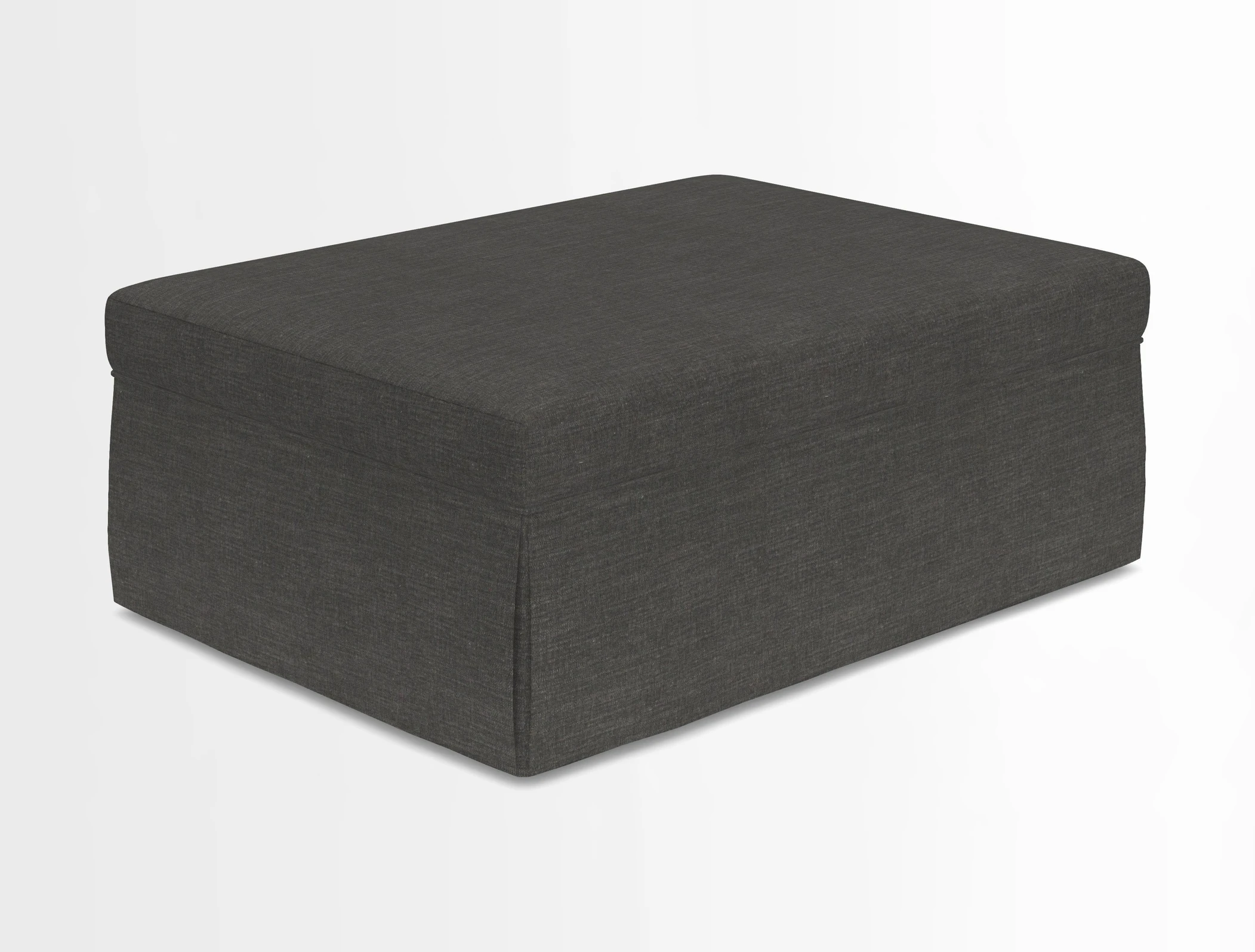 Fontwell footstool in Globe Thistle Storm
