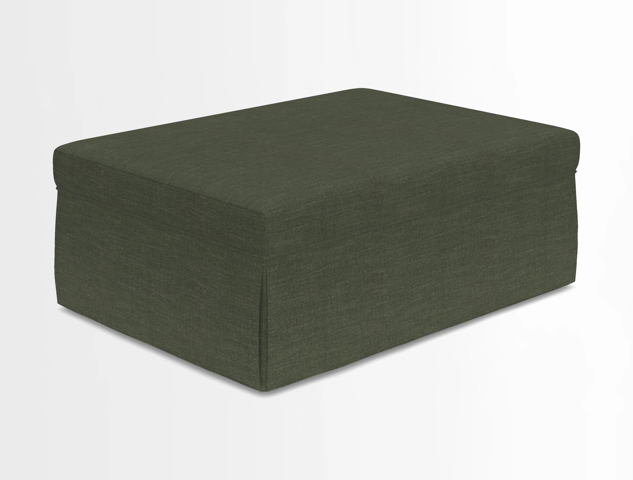 Fontwell footstool in Globe Thistle Storm