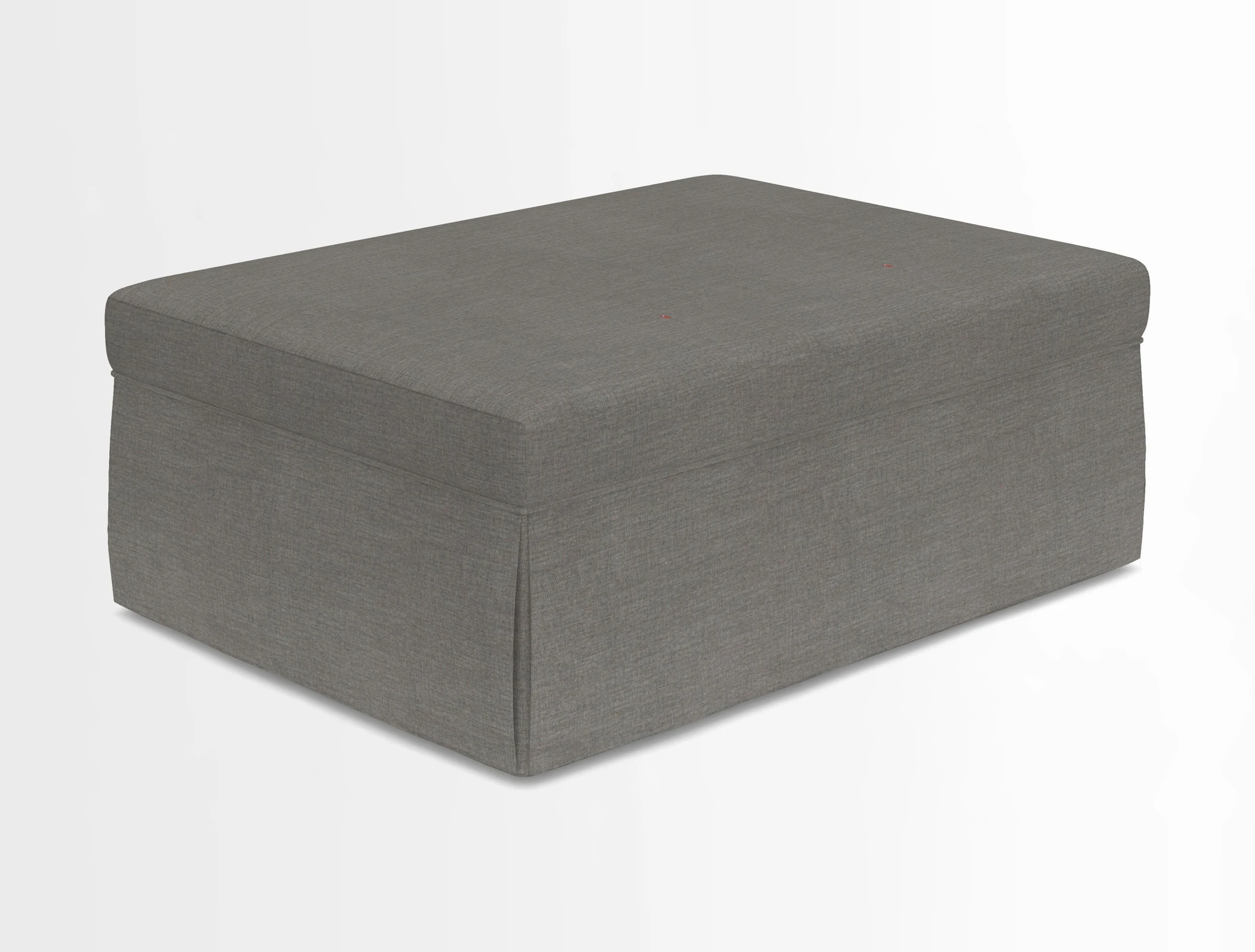 Fontwell footstool in Globe Thistle Storm
