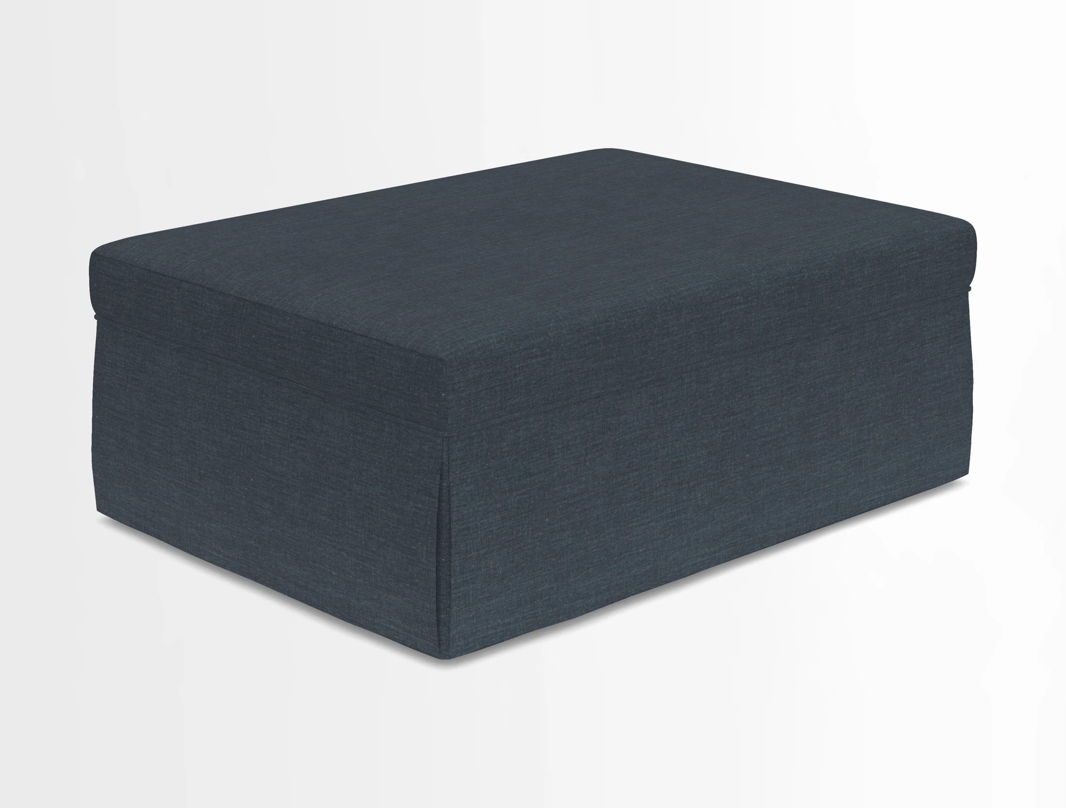 Fontwell footstool in Globe Thistle Storm