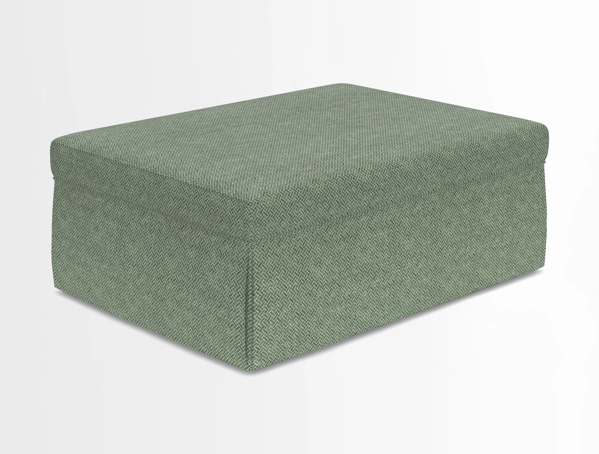 Fontwell footstool in Globe Thistle Storm