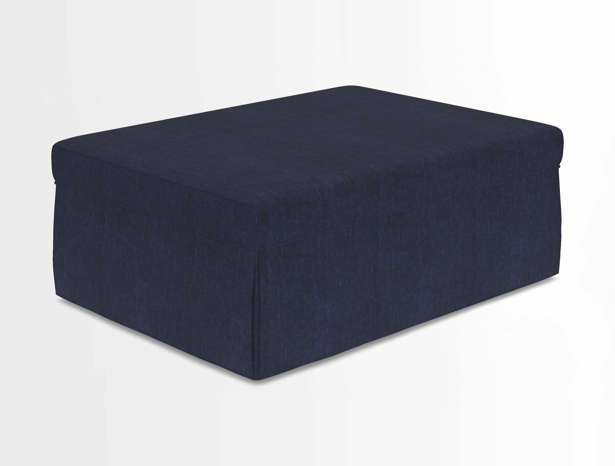 Fontwell footstool in Globe Thistle Storm