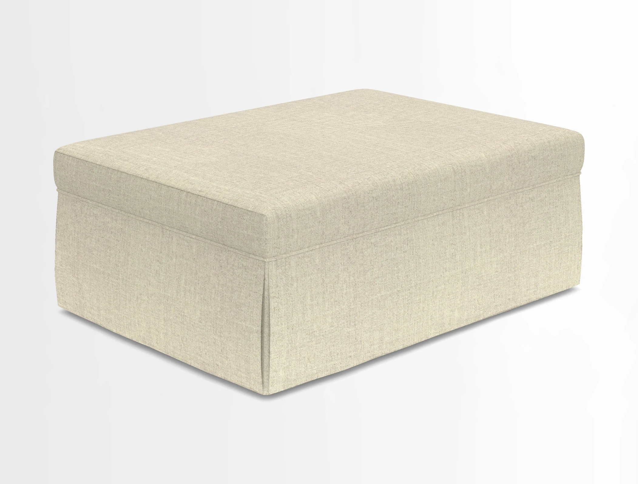 Fontwell footstool in Globe Thistle Storm