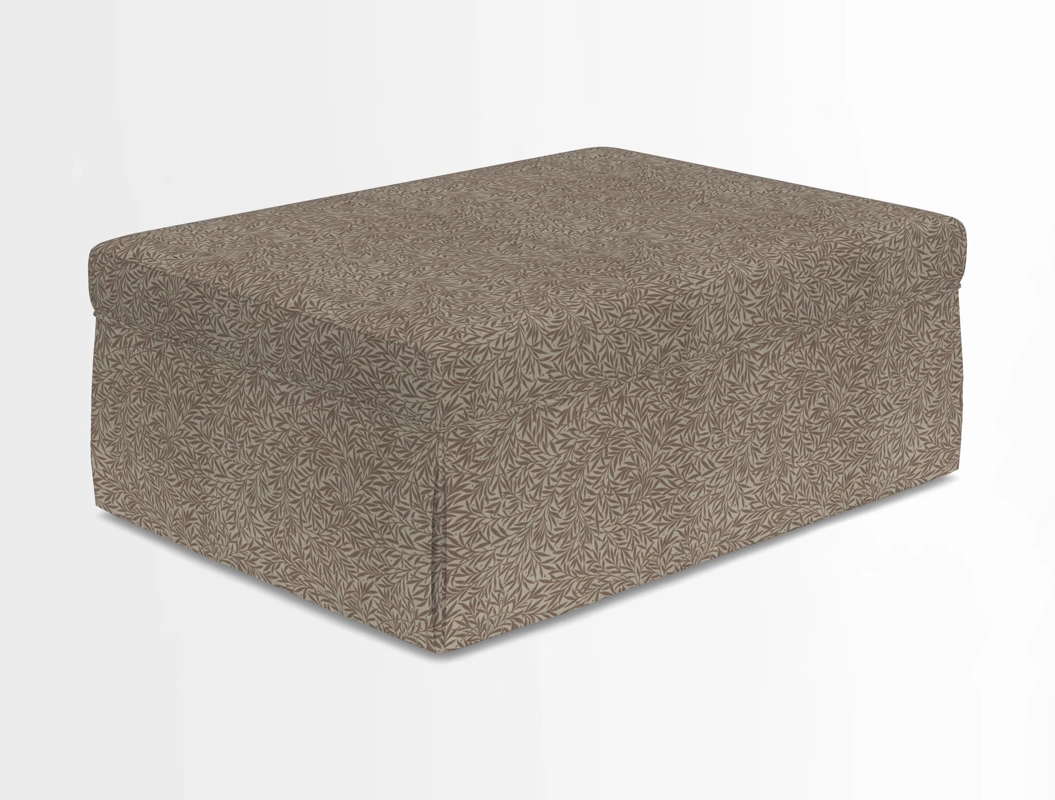 Fontwell footstool in Globe Thistle Storm