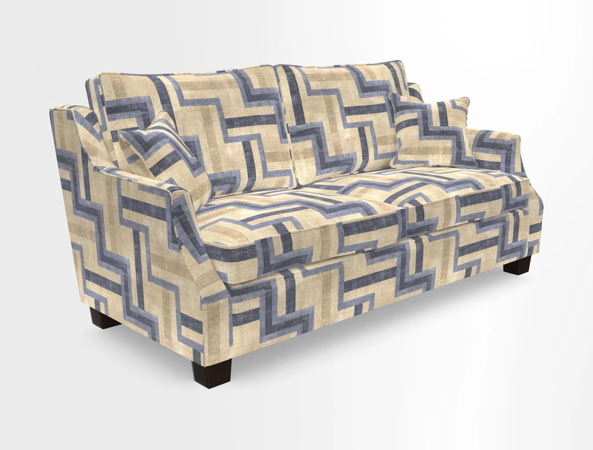 Giggleswick 3 Seater Sofa in Linwood Lundy Denim