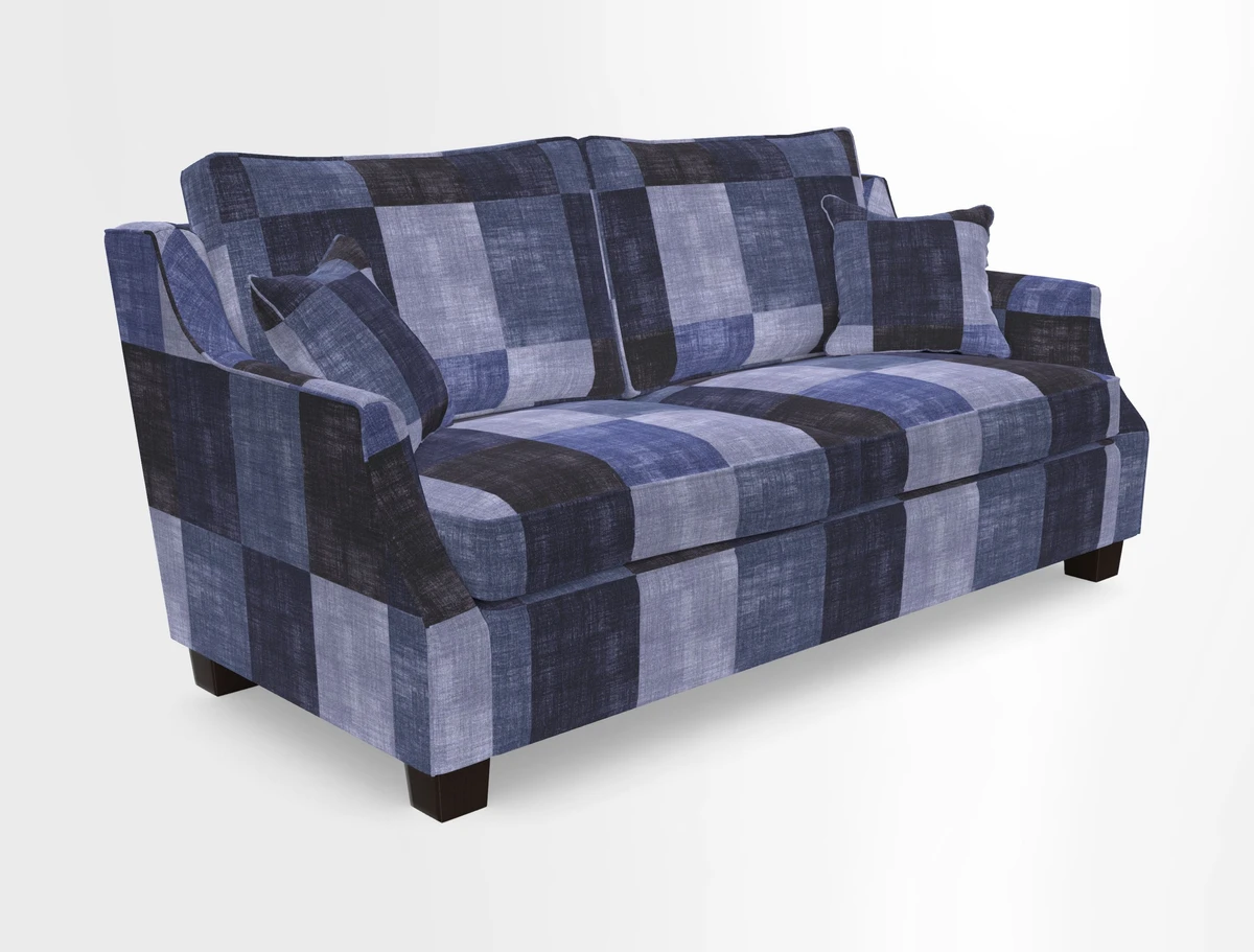 Giggleswick 3 Seater Sofa in Linwood Lundy Denim