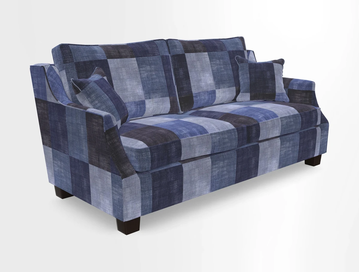 Giggleswick 3 Seater Sofa in Linwood Lundy Denim