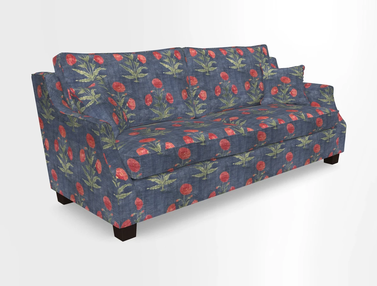 Giggleswick 3 Seater Sofa in Linwood Lundy Denim