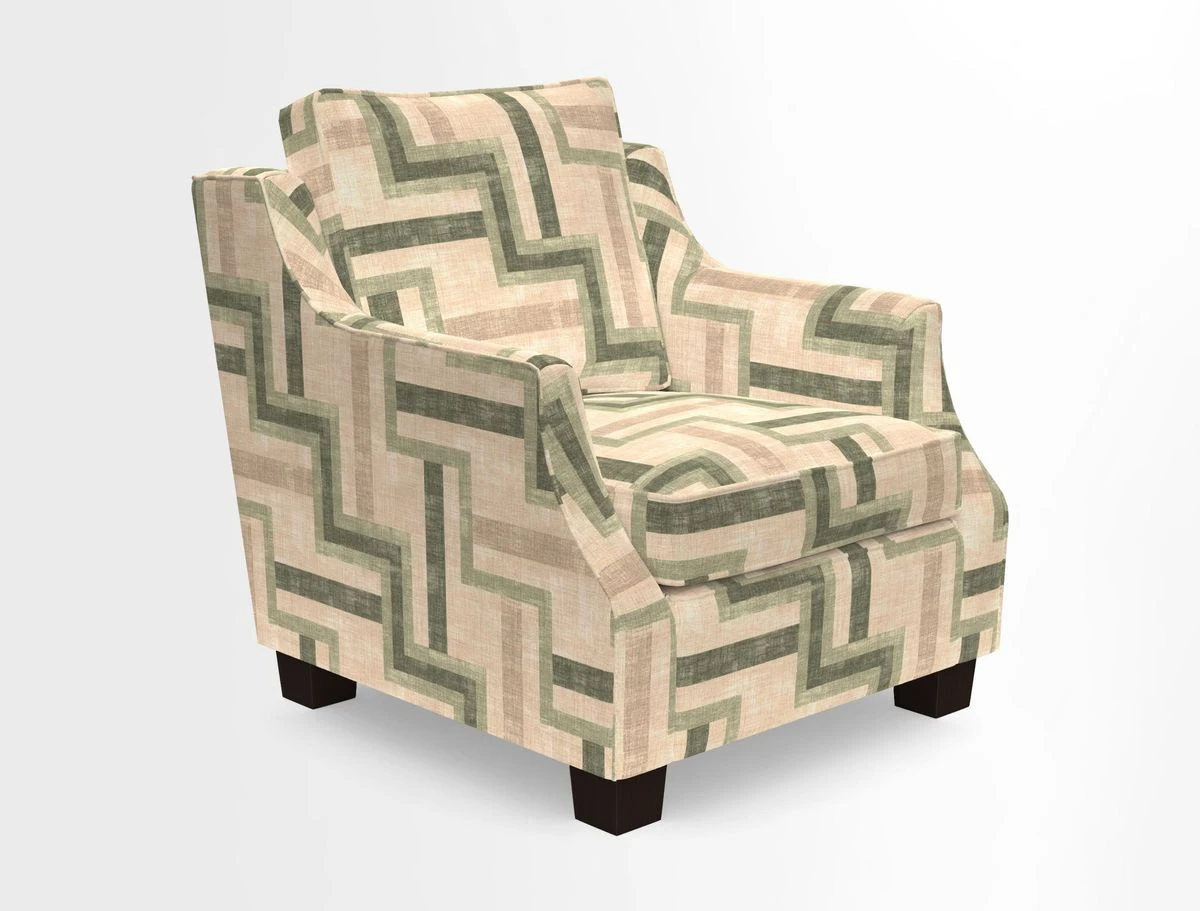 GIigglewick Chair in Two Tone Plain Biscuit
