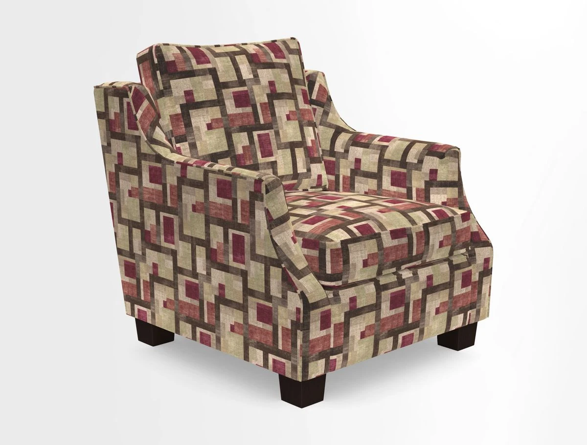 GIigglewick Chair in Two Tone Plain Biscuit