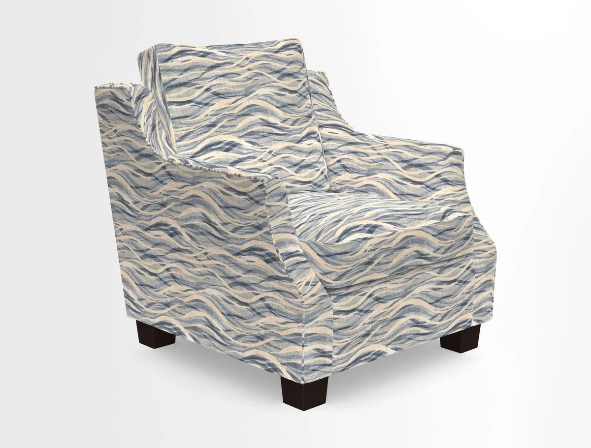 GIigglewick Chair in Two Tone Plain Biscuit