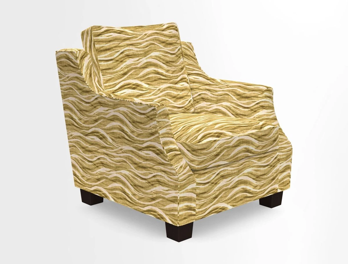 GIigglewick Chair in Two Tone Plain Biscuit