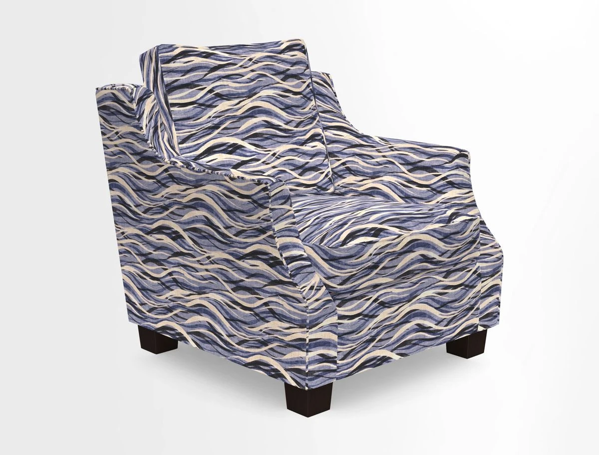 GIigglewick Chair in Two Tone Plain Biscuit