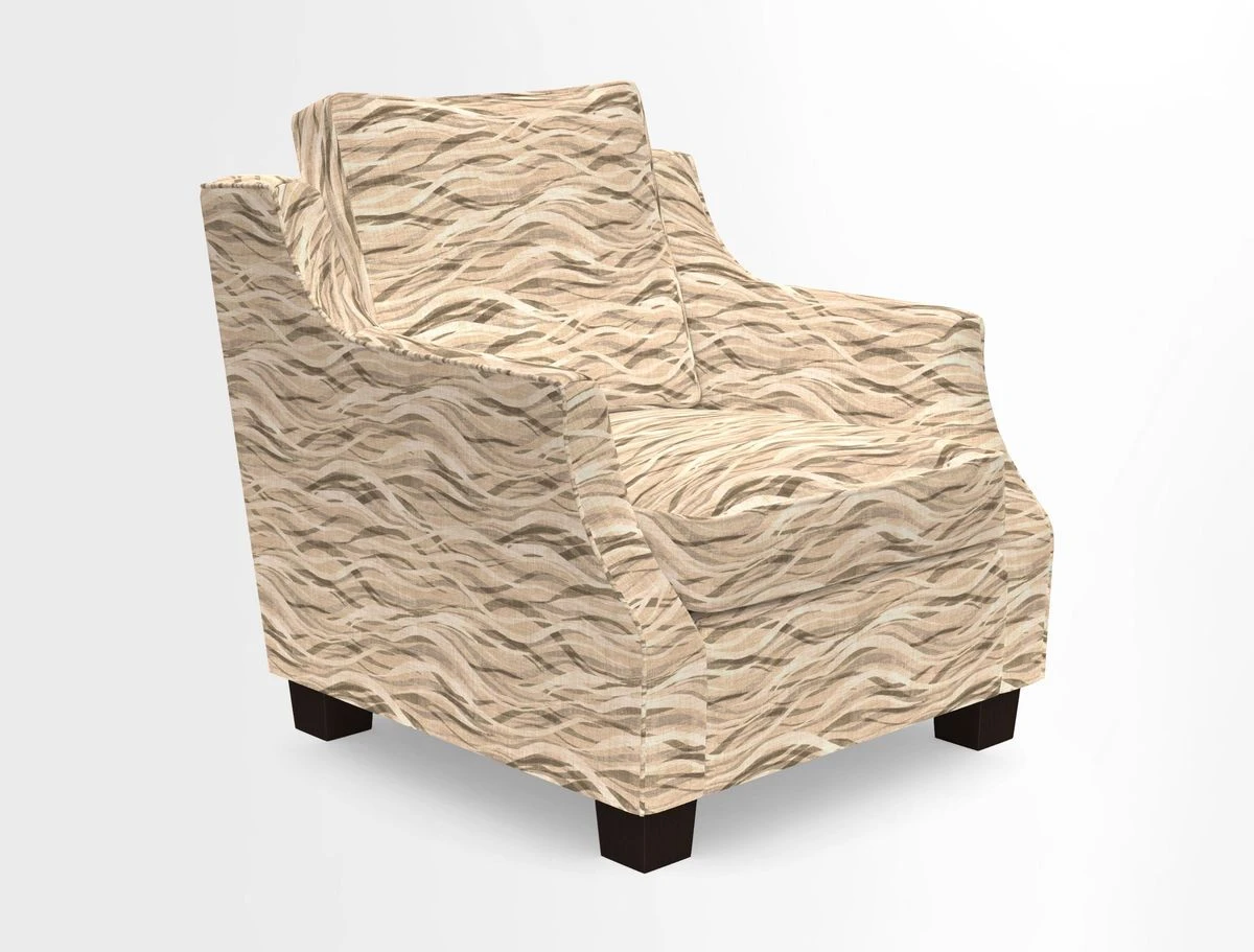 GIigglewick Chair in Two Tone Plain Biscuit
