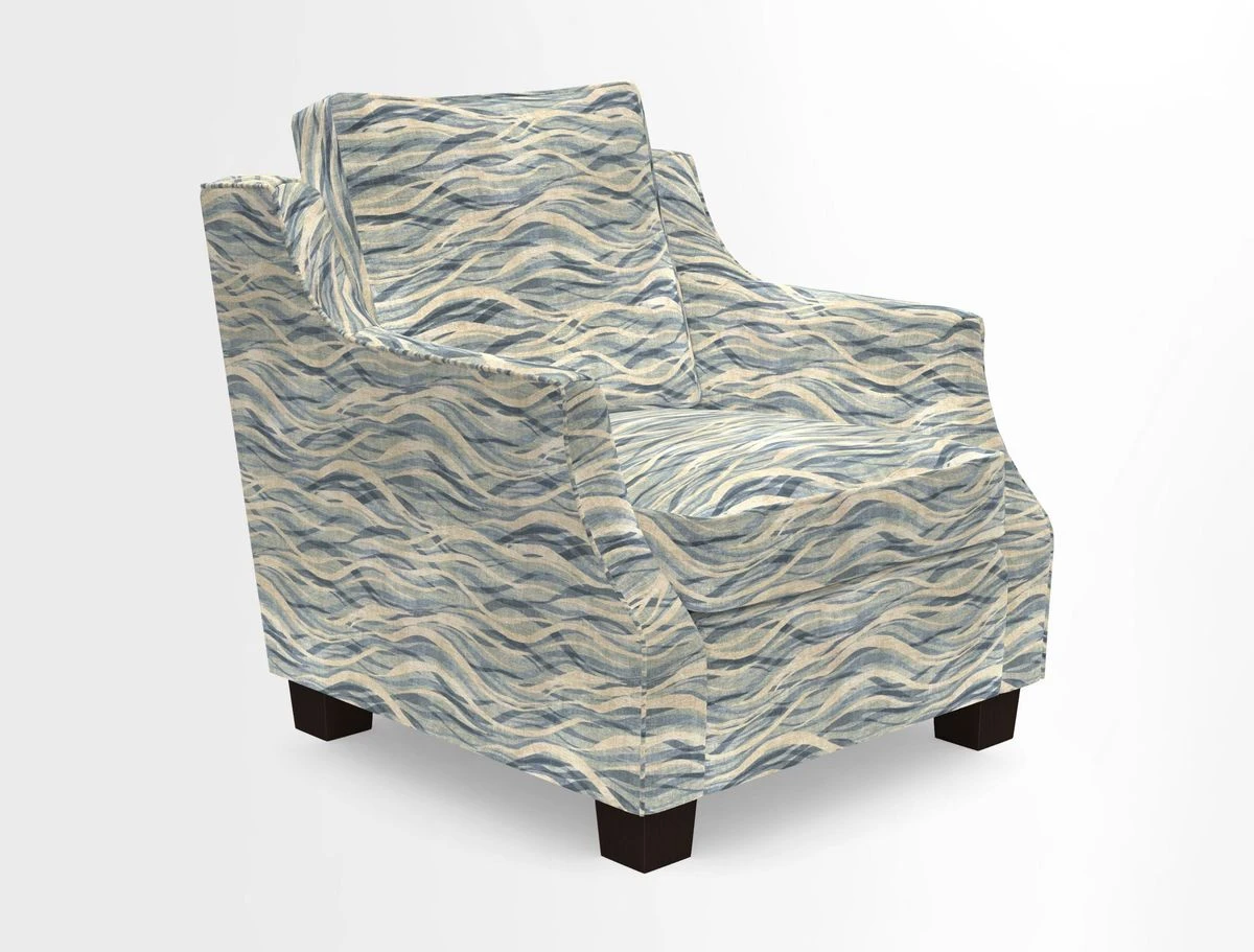 GIigglewick Chair in Two Tone Plain Biscuit