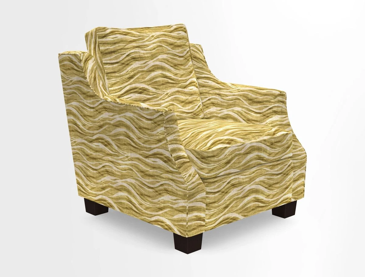 GIigglewick Chair in Two Tone Plain Biscuit