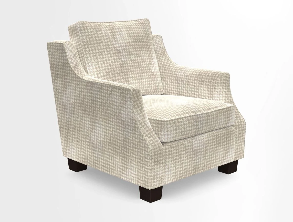 GIigglewick Chair in Two Tone Plain Biscuit