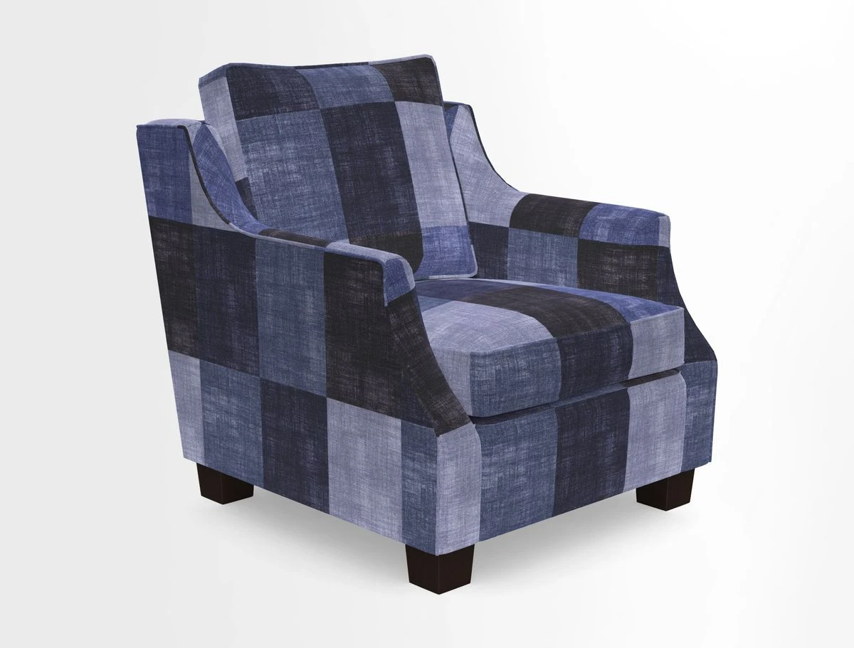 GIigglewick Chair in Two Tone Plain Biscuit