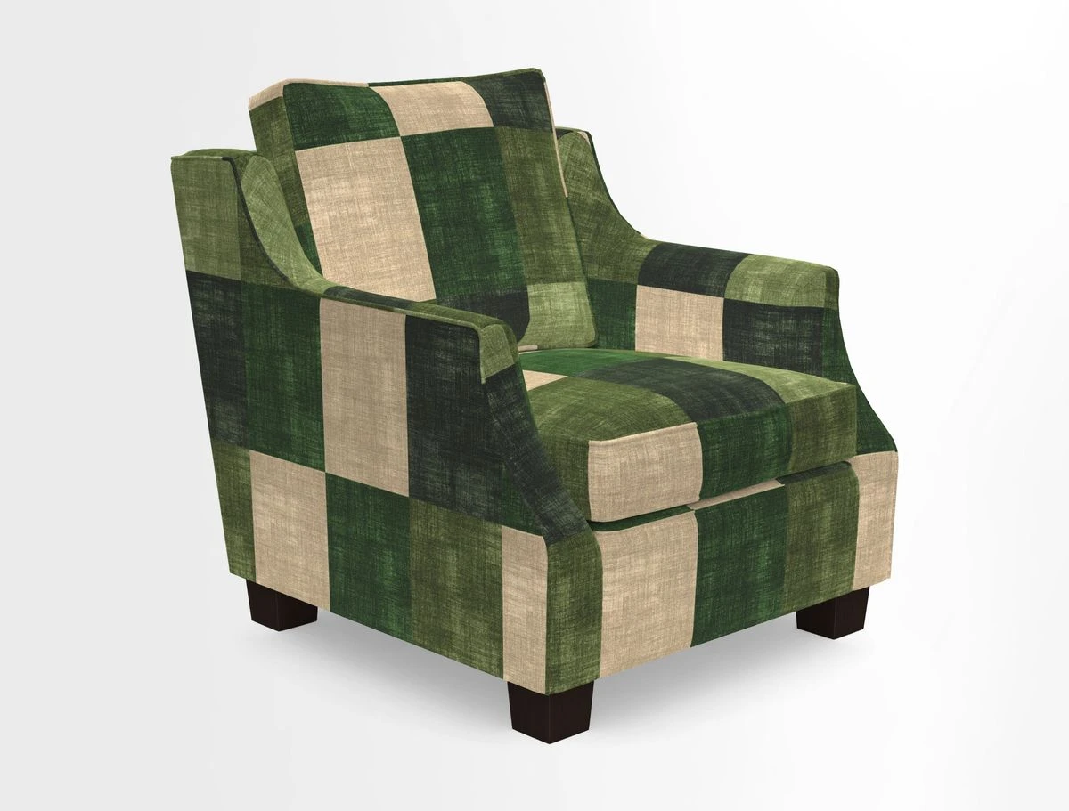 GIigglewick Chair in Two Tone Plain Biscuit