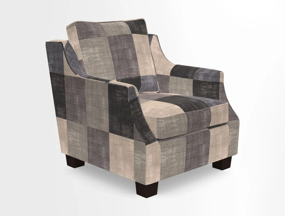GIigglewick Chair in Two Tone Plain Biscuit