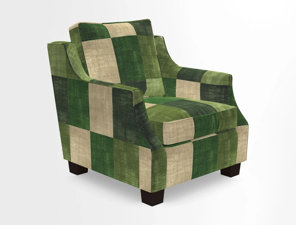 GIigglewick Chair in Two Tone Plain Biscuit