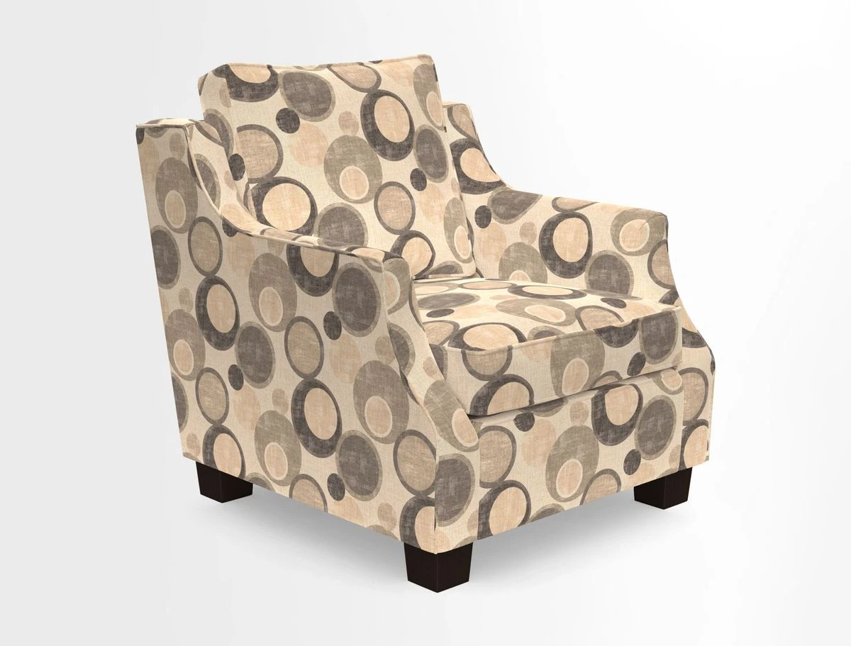 GIigglewick Chair in Two Tone Plain Biscuit